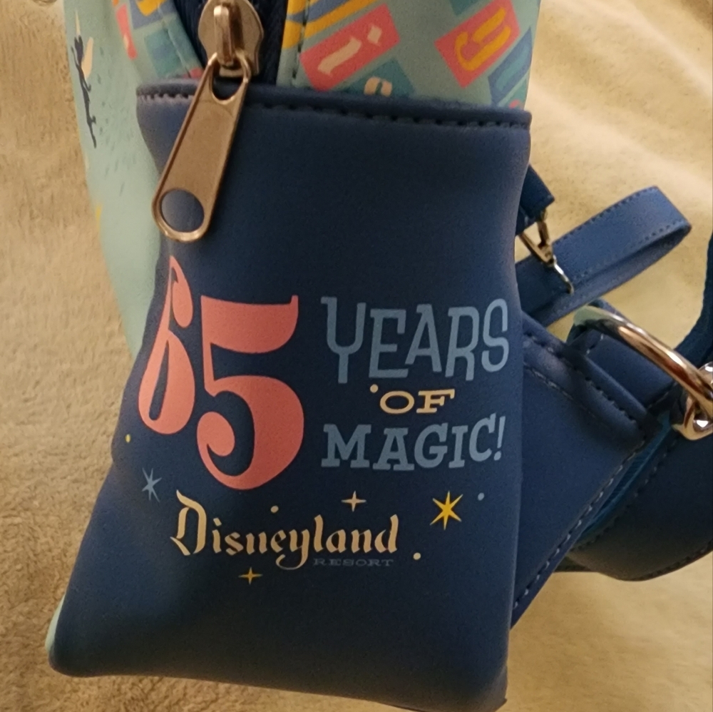 Funky Pop 65th Disneyland sling backpack